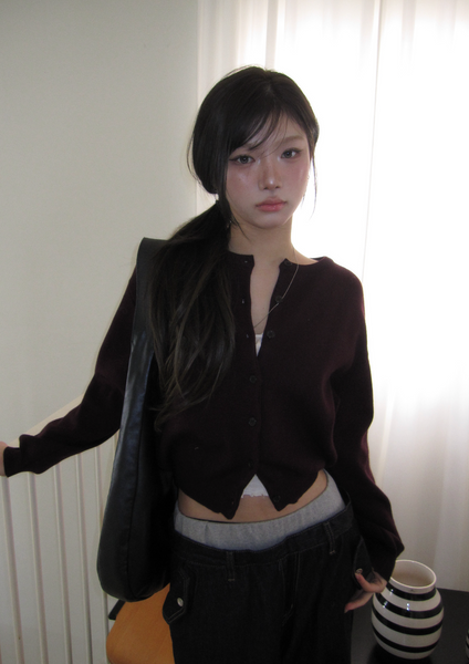 [MODIMOOD] Marybin Round Cardigan