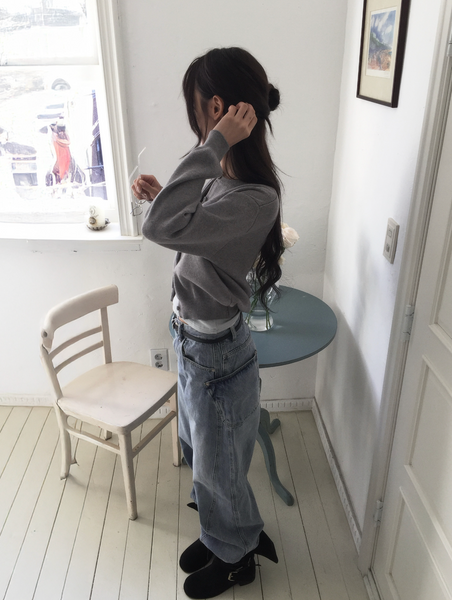 [MODIMOOD] Marybin Round Cardigan