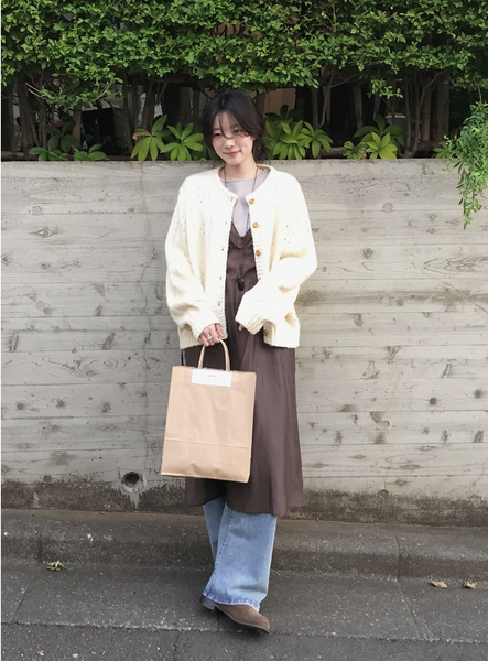 [SLOWAND] Grandma Vintage Lace Cardigan