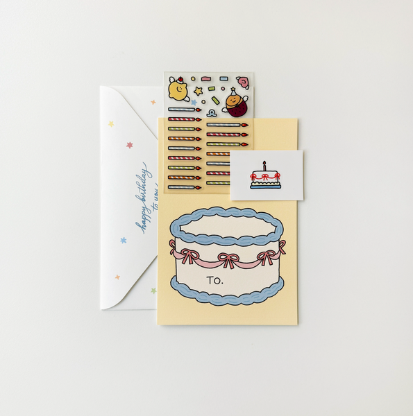 [second morning] Birthday Postcard Set