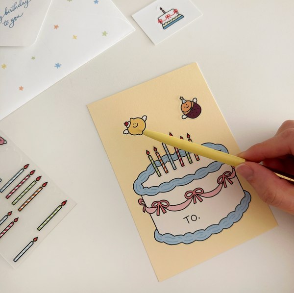 [second morning] Birthday Postcard Set