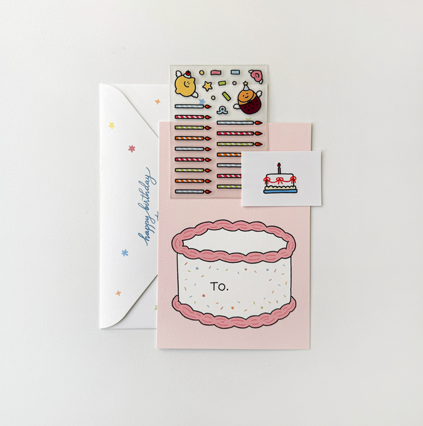 [second morning] Birthday Postcard Set