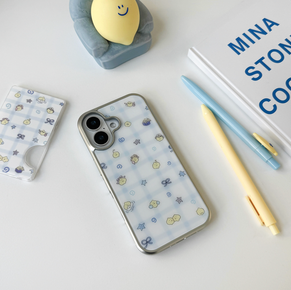 [second morning] Blue Lemon Soda MagSafe Silver Case