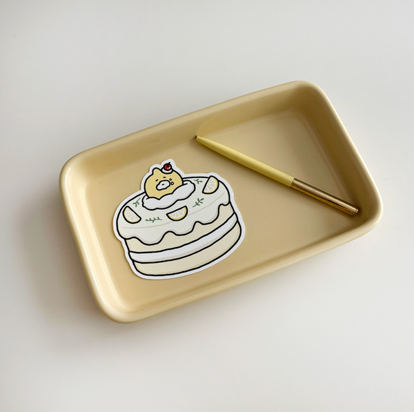 [second morning] Birthday Die-cut Postcard