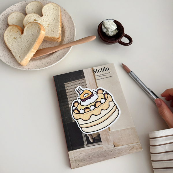 [second morning] Birthday Die-cut Postcard