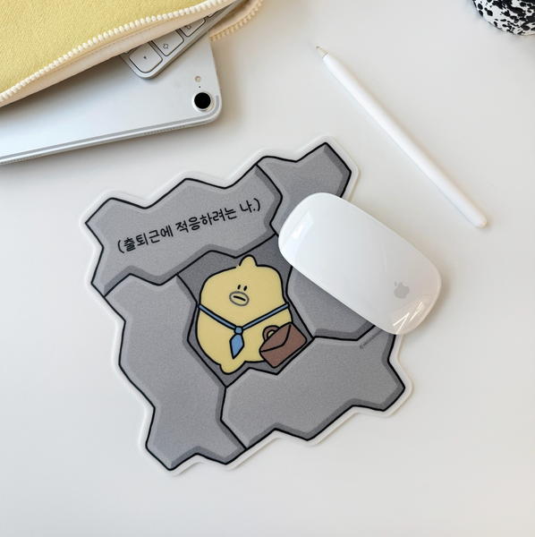 [second morning] 직장인 레모니 Mouse Pad