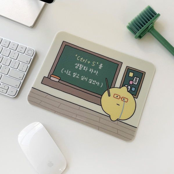 [second morning] 저장했나요 Mouse Pad