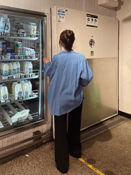 [SLOWAND] Sheer Flow Fit 365 Blouse