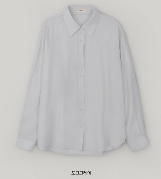 [SLOWAND] Sheer Flow Fit 365 Blouse