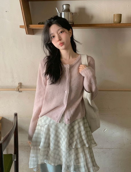 [SLOWAND] Miel Yuri Fit Soft Tone Cardigan