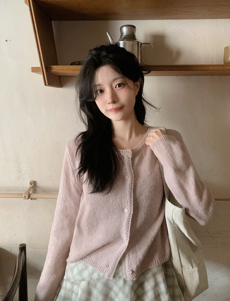 [SLOWAND] Miel Yuri Fit Soft Tone Cardigan