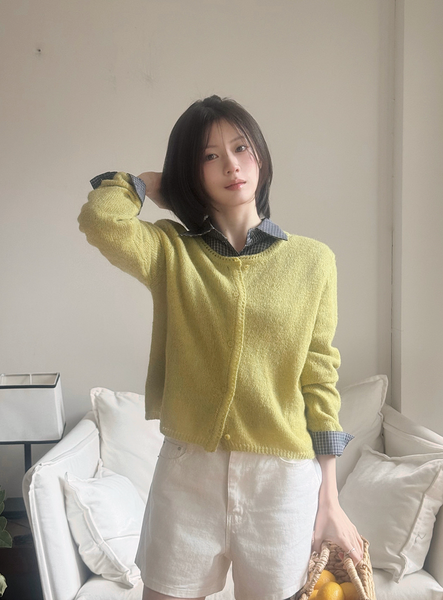 [SLOWAND] Miel Yuri Fit Soft Tone Cardigan