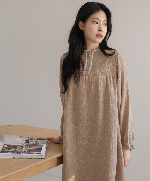 [Juuneedu] Dot Cotton Pyjamas