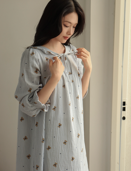 [Juuneedu] Romantic Mandy Bear Cotton Pyjamas