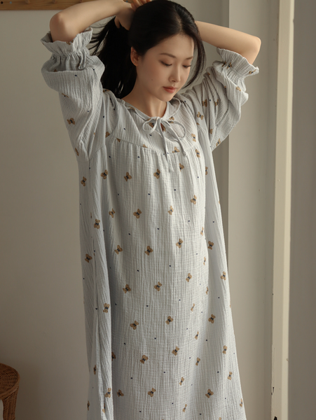 [Juuneedu] Romantic Mandy Bear Cotton Pyjamas