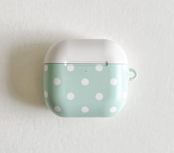 [ofmoi] Mint Bubble Airpods Case
