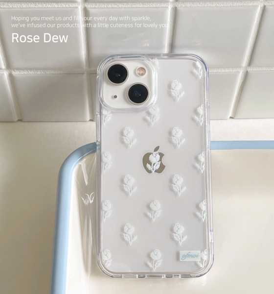 [ofmoi] Rose Dew Clear Hard Case