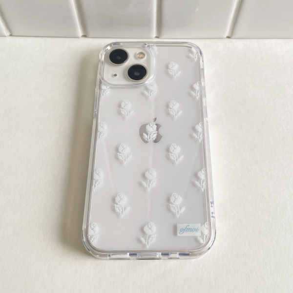 [ofmoi] Rose Dew Clear Hard Case