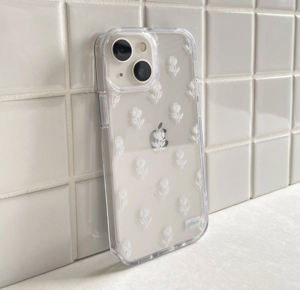 [ofmoi] Rose Dew Clear Hard Case