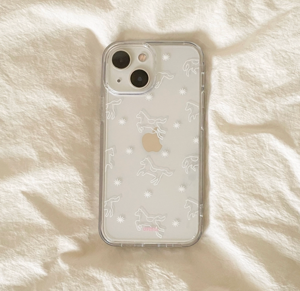 [ofmoi] Dreamy Pony Clear Hard Case