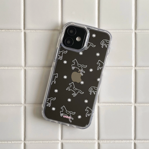 [ofmoi] Dreamy Pony Clear Hard Case