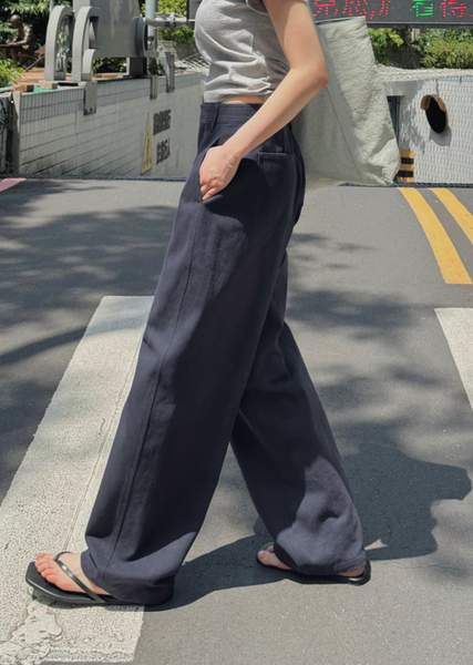 [SLOWAND] Premium Deep Washing Wide Pants