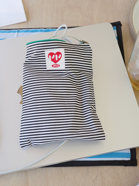 [MINMIN] Pattern Pouch - Stripe