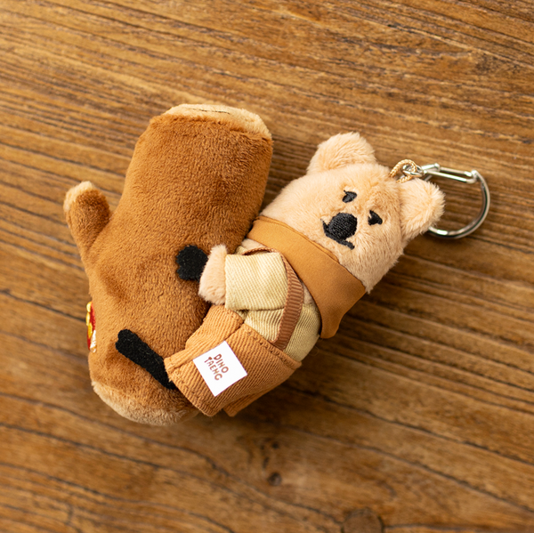 [Dinotaeng] QUOKCAMP Flat Fur Keyring