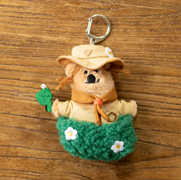 [Dinotaeng] QUOKCAMP Flat Fur Keyring