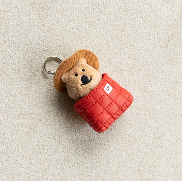 [Dinotaeng] QUOKCAMP Flat Fur Keyring