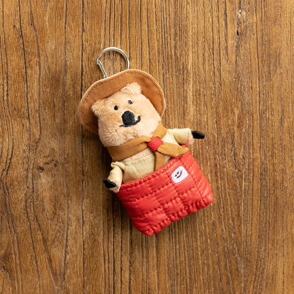 [Dinotaeng] QUOKCAMP Flat Fur Keyring