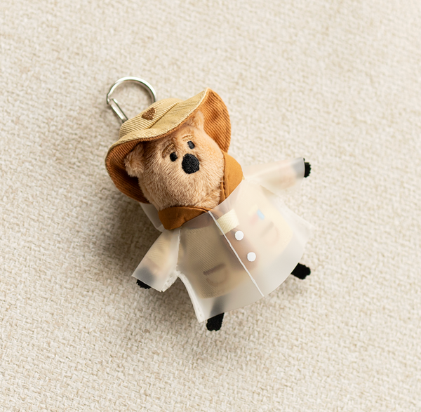 [Dinotaeng] QUOKCAMP Flat Fur Keyring