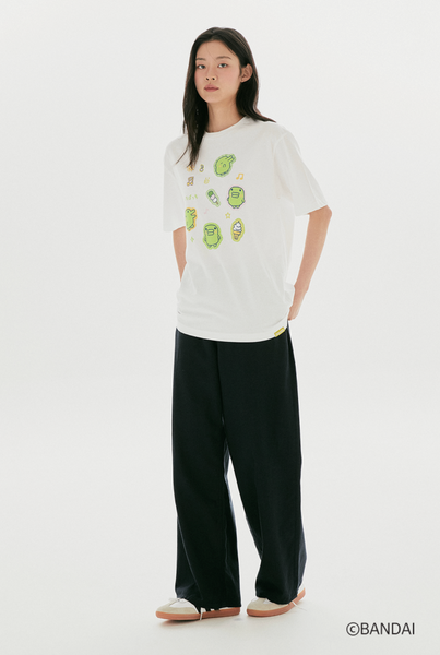 [SPAO x Tamagotchi] Short Sleeve T-shirt Green (Pre-Order)