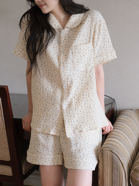 [Juuneedu] Flower Seven Days Pyjama Set