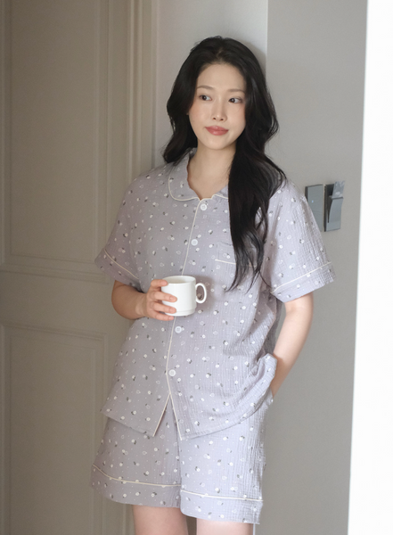[Juuneedu] Flower Seven Days Pyjama Set