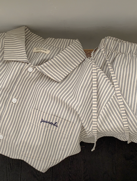 [Juuneedu] Opening Street Handmade Short-Sleeved Pyjama Set