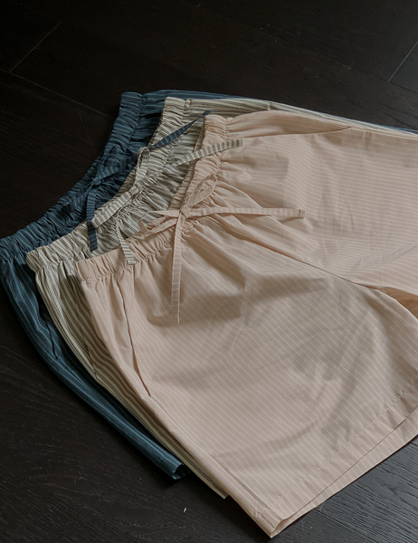 [Juuneedu] Opening Street Handmade Short-Sleeved Pyjama Set