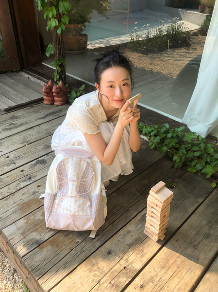 [ovuni] Cottage backpack Lavender