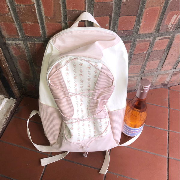 [ovuni] Cottage backpack Shimmer Pink