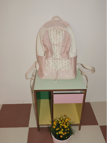 [ovuni] Cottage backpack Shimmer Pink
