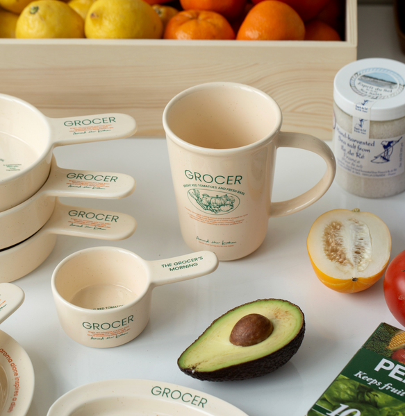 [momur] [weekend 15] GROCER Mug 430ml (2Colours)
