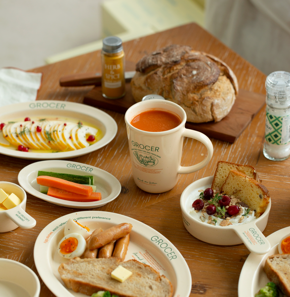 [momur] [weekend 15] GROCER Mug 430ml (2Colours)