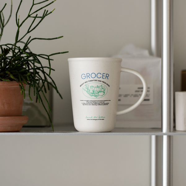 [momur] [weekend 15] GROCER Mug 430ml (2Colours)