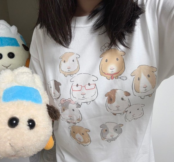 🐹 Guinea Pig Tshirt (4Types)