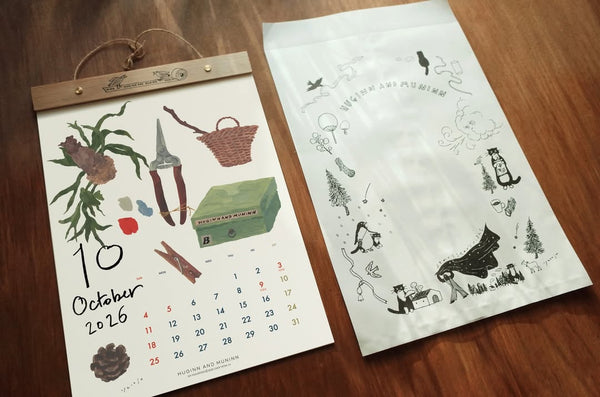 [HUGINN AND MUNINN] 2026 My Favorites Calendar