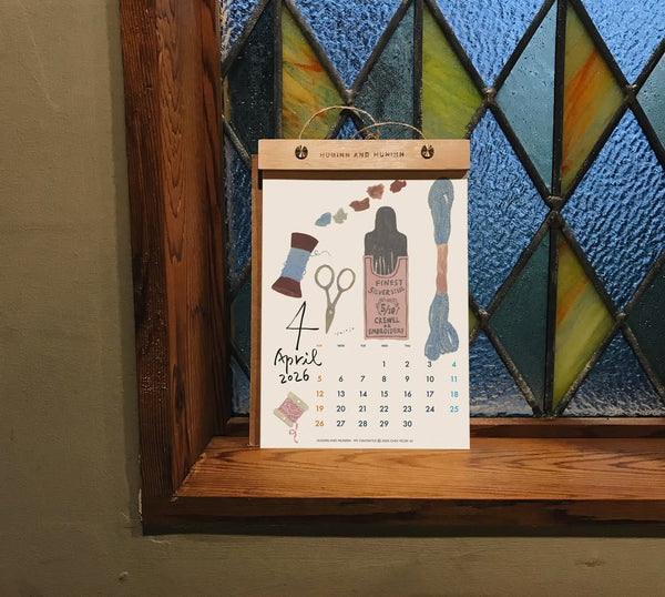 [HUGINN AND MUNINN] 2026 My Favorites Calendar