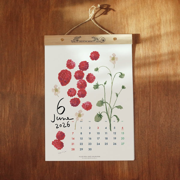 [HUGINN AND MUNINN] 2026 My Favorites Calendar