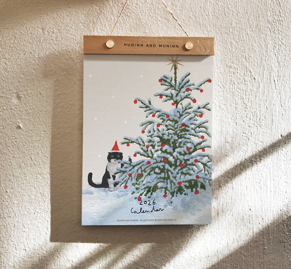 [HUGINN AND MUNINN] 2026 My Favorites Calendar