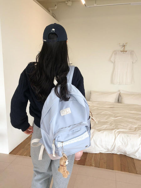 [ovuni] BON VOYAGE BACKPACK - COTTAGE BLUE