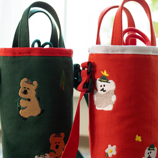 [Dinotaeng] Quokka & BOBO in the Woods Bottle Bag